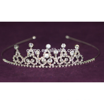 2015 Forme a boda la joyería del pelo Headware Tiara cristalina